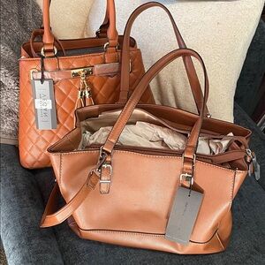 Tan Leather Women Bags